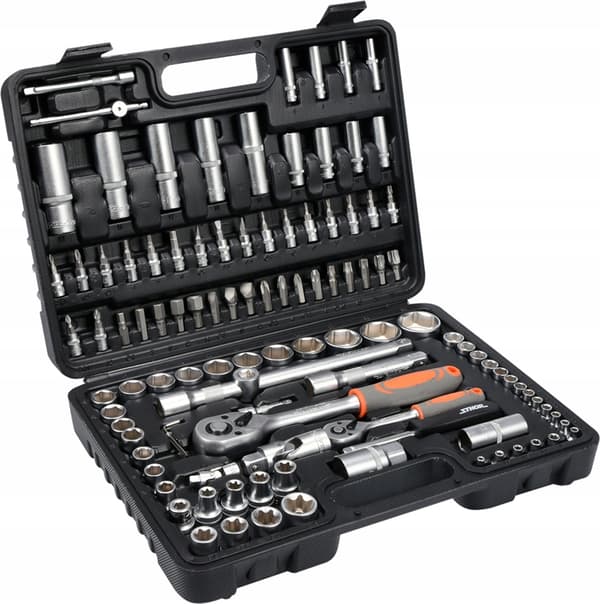 STHOR AVAINSARJA 108 ELEMENTTIÄ 1/2", 1/4" 58685