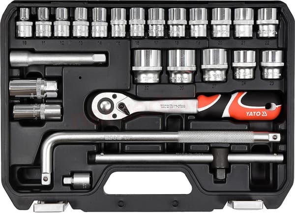 YATO NYCKELSET 1/2" 25 st