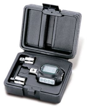 HONITON REDUKTIONSSÆT MED ELEKTRONISK MOMENTMÅLER, 3 stk. 1/4", 3/8", 1/2"
