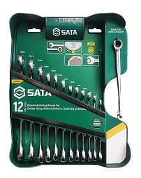 SATA Yhdistelmäavaimet, KAKSOISSÄIVÄ SARJA 13 osaa + X-BEAM AVAIN