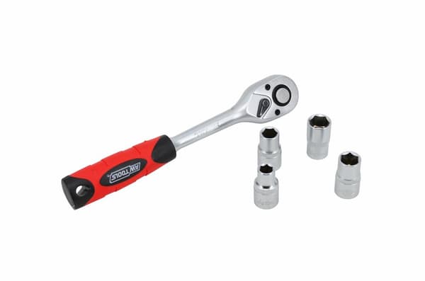 AW RATCHET 1/4" TPR HÅNDTAG 72Z