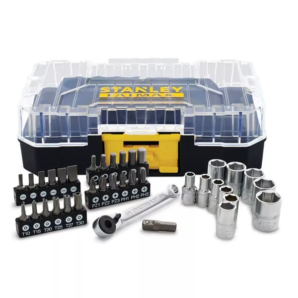 STANLEY NYCKELSET 37 st. 1/4" PRO-STACK S-MODUL