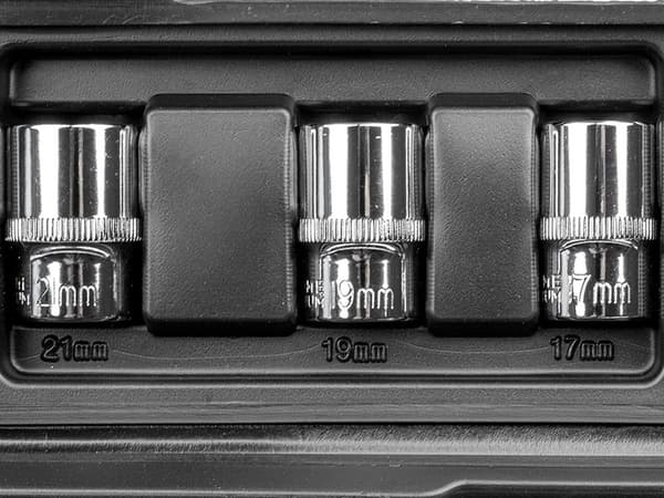 Hylsnyckelsats / Dynamometrisk nyckel - 17-21mm