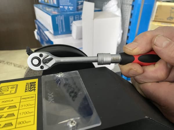 1/4" skralde med teleskophåndtag