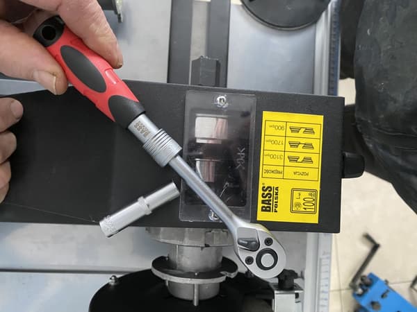 1/4" skralde med teleskophåndtag