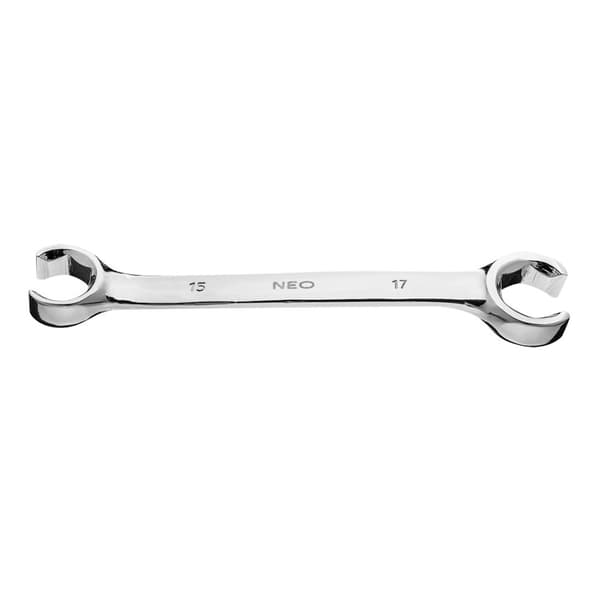Halvåben ringnøgle 15 x 17 mm