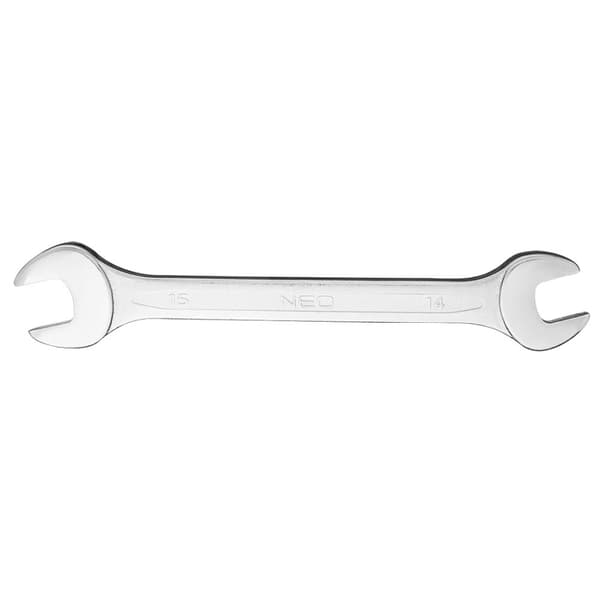Dobbeltsidet gaffelnøgle 14 x 15 mm