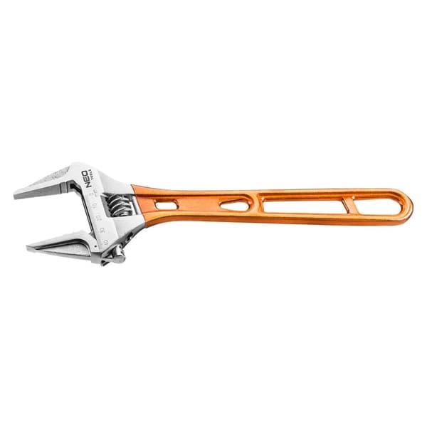 Justerbar skruenøgle 256 mm, rækkevidde 0-43 mm
