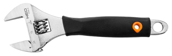 Justerbar skruenøgle 150 mm, rækkevidde 0-23 mm