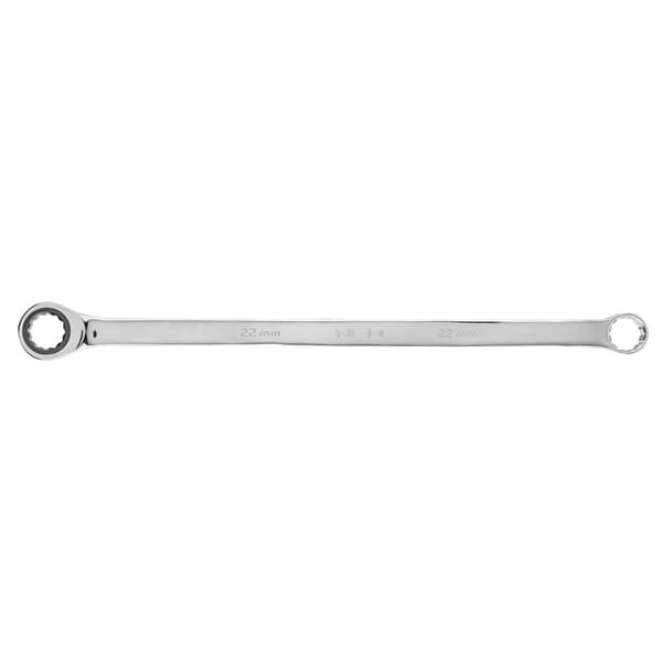 Dubbelsidig spärrringnyckel, lång 22 mm