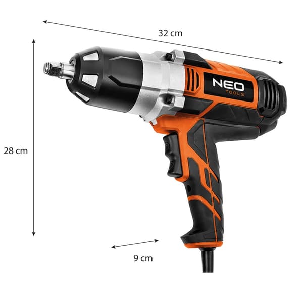 Slagnyckel 1020W, 950 Nm