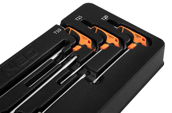 Torx nøgler 6 stk indsats