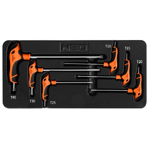 Torx nøgler 6 stk indsats