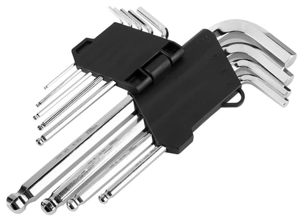 Torx-nycklar, set med 9 st
