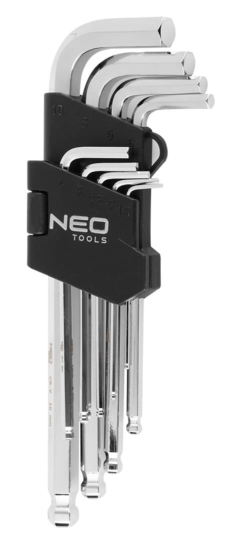 Torx-nycklar, set med 9 st