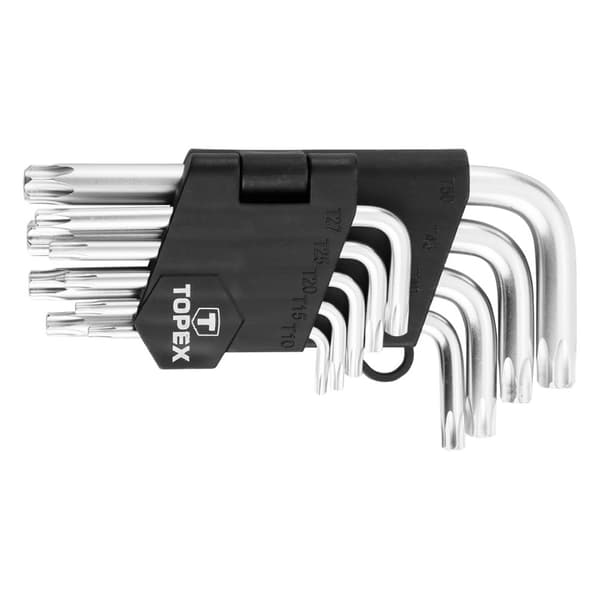 Torx-nycklar T10-T50, set om 9