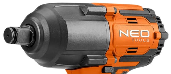 Rustfri slagnøgle 1100Nm batterienergi+ 18V