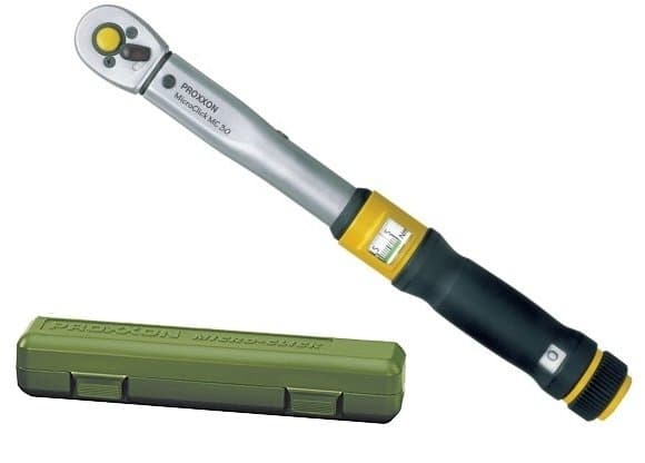 Proxxon PR23349 1/4 Momentnøgle 6-30Nm CrV Micro-Clik
