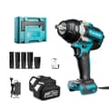 Miniatyrbild 1 av 2: Elektrisk Slagnyckel, 1800 N.m Vridmoment, 7200 rpm Hastighet,2x5.0Ah Bat Plast, EU