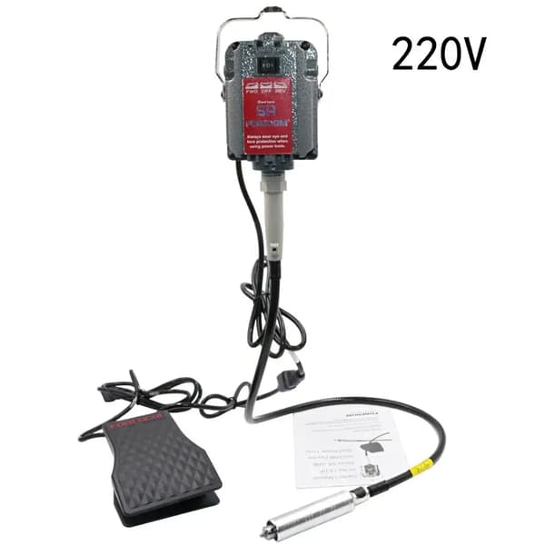 Smykkeudstyr, Hurtig Polering, Fleksibel Aksel, 220V SR