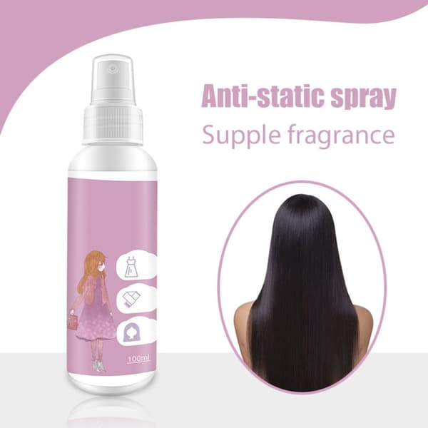 100 ml multifunktionel antistatisk spray tøj antistatisk spray til tøj tekstiler møbler og bil
