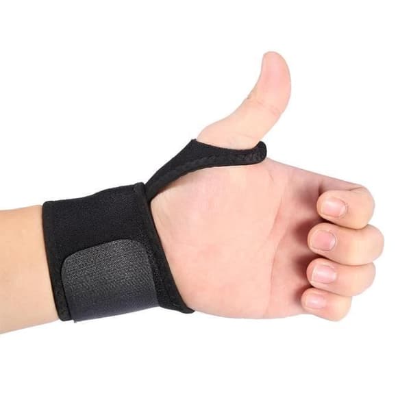 Handledstöd - Hililand - Elastisk SBR - Andningsbar - Multisport - Svart