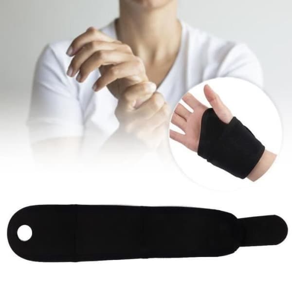 PX03845-Cikonielf Justerbar Handledsbygel Handledsstöd Justerbar Handledshållare Sportträning Ryggstyvning