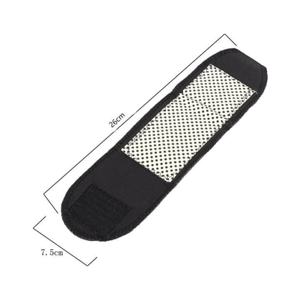 SHO 1 par magnetiska självuppvärmande handledsstöd Sportskyddande handledshängslen HJ011