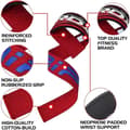 Miniatyrbild 2 av 4: RDX - Bodybuilding Strap Gym Lifting Wrist Support - Crosstrainning - Vuxen