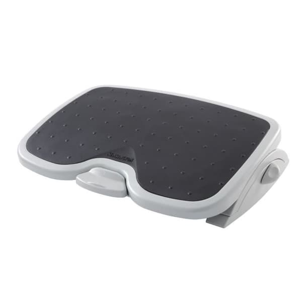Kensington, SoleMate Plus fotpall, med SmartFit-justeringssystem, grå ram och svart stativ