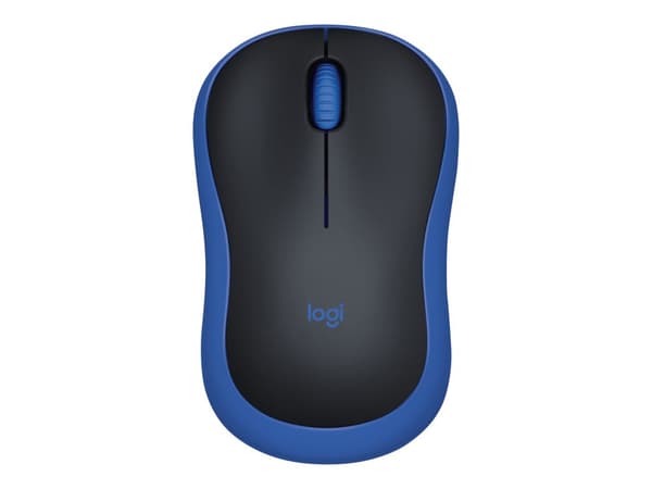 Logitech M185 Optisk Trådlös Mus – Blå