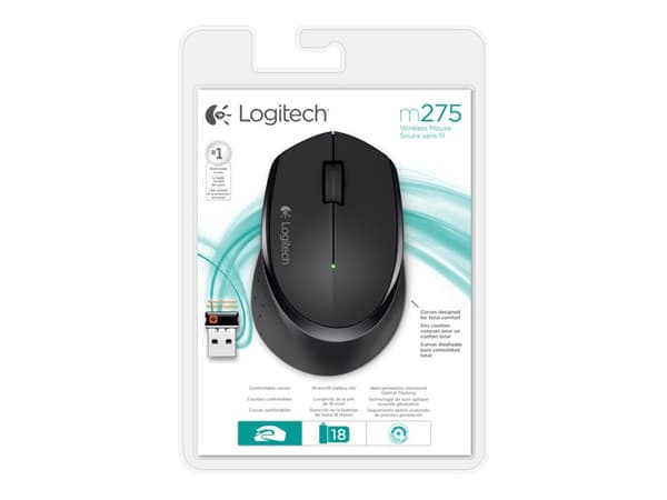 Logitech M280 Trådlös Mus – Svart