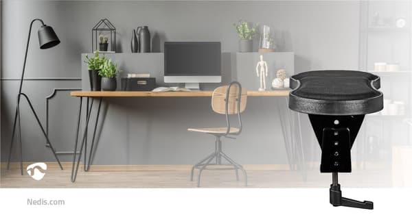 Nedis arm stöd | Antal pivot poäng: 1 Ledpunkt(er) | Armens längd: 40 | Max. lastkapacitet: 5 kg | Vridningsvinkel: 360 ° | Med musplattform