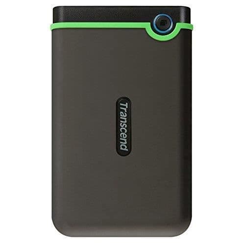 TRANSCEND StoreJet 25M3C - Hårddisk - 4 TB - Extern - 2,5" - USB 3.1 Gen 1 - Iron Grey