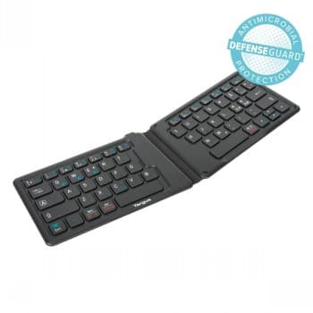 Targus Antimicrobial Folding Ergo Bluetooth Keyboard (Nordic layout) Sort