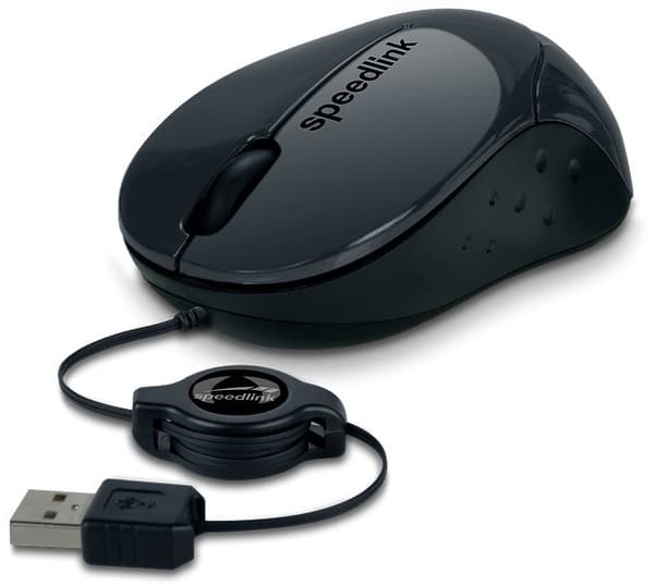 Speedlink mouse Beenie, black (SL-610012-BK) Sort