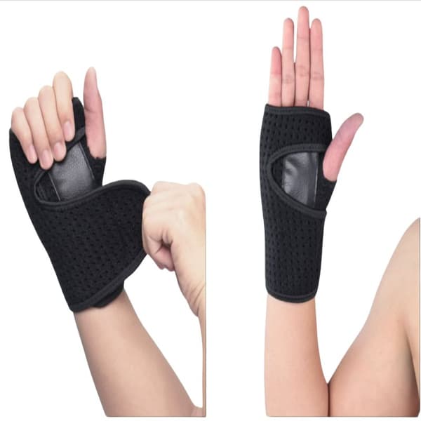 INF Sportsarmbånd med støtte i aluminium for styrketrening Right hand