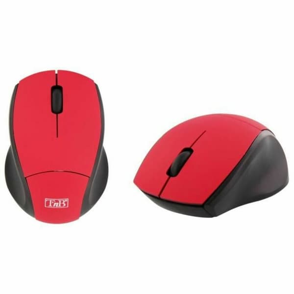 Mus T'NB MM240RD Svart Röd Svart/Röd 1000 dpi