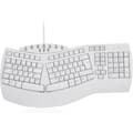 Miniatyrbild 1 av 4: USB-tangentbord - PERIXX - Periboard-512 - QWERTZ Tyska - Ergonomisk - Vit