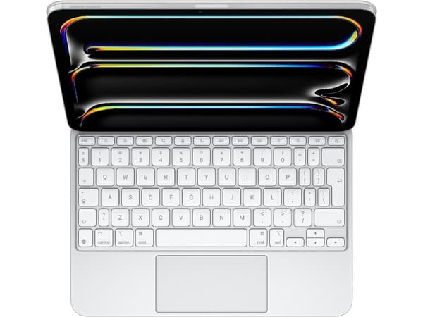 Original Apple Magic Keyboard for iPad Pro 11" 2024 (SV) Modell: A2975 - Vit