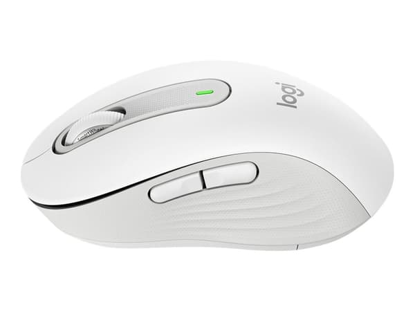 Logitech Signature M650 Optisk Trådlös Datormus – Vit