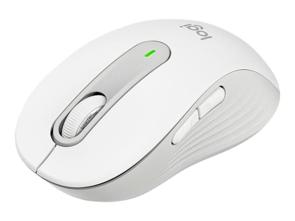 Logitech Signature M650 Optisk Trådlös Datormus – Vit