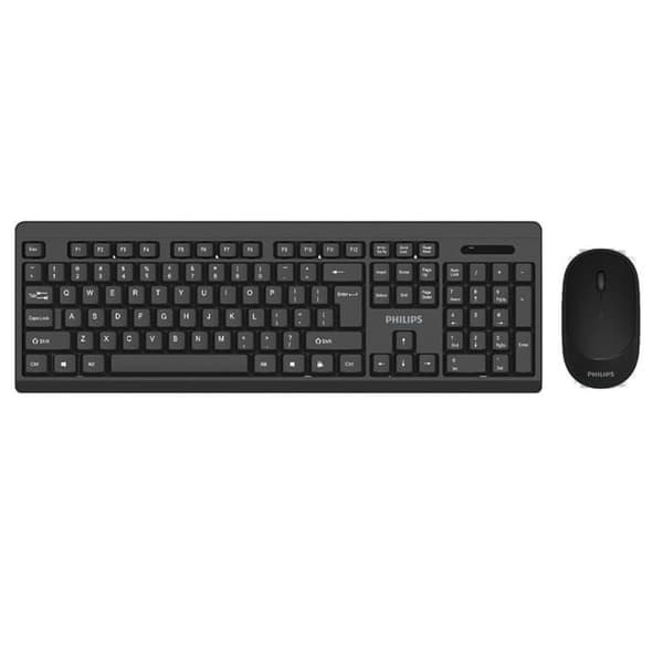 Philips trådløst tastatur og trådløs mus - Combo - Praktisk og stilfuld