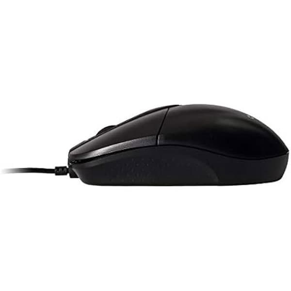 USB optisk mus - UNYKACH - A127 - Ambidextrous - 1200 dpi - 3 svarta knappar