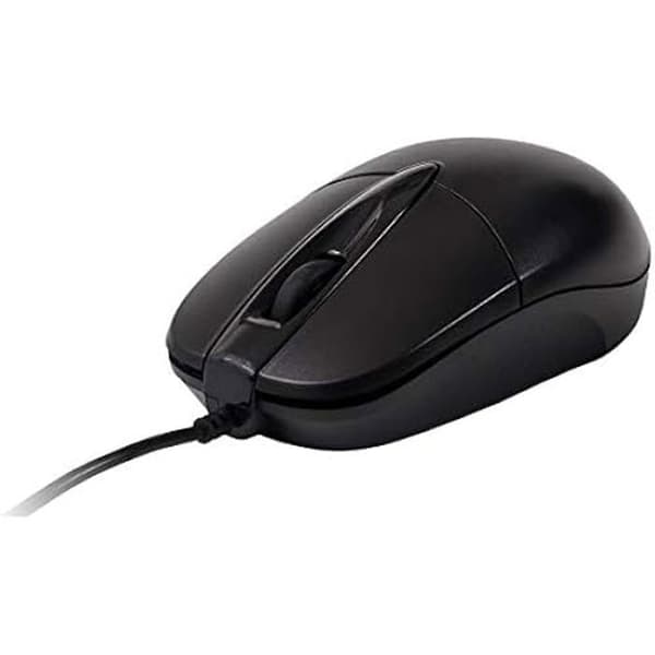 USB optisk mus - UNYKACH - A127 - Ambidextrous - 1200 dpi - 3 svarta knappar