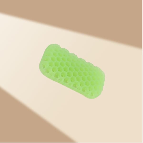 INF Bekvämt TPE Honeycomb Handledsstöd Grön
