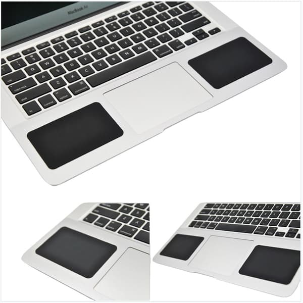 INF Komfortabel håndleddsstøttepute i silikon for MacBook Sort