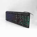 Miniatyrbild 2 av 4: Backlight gamer-tangentbord – modell KR-6300 Ergonomisk design