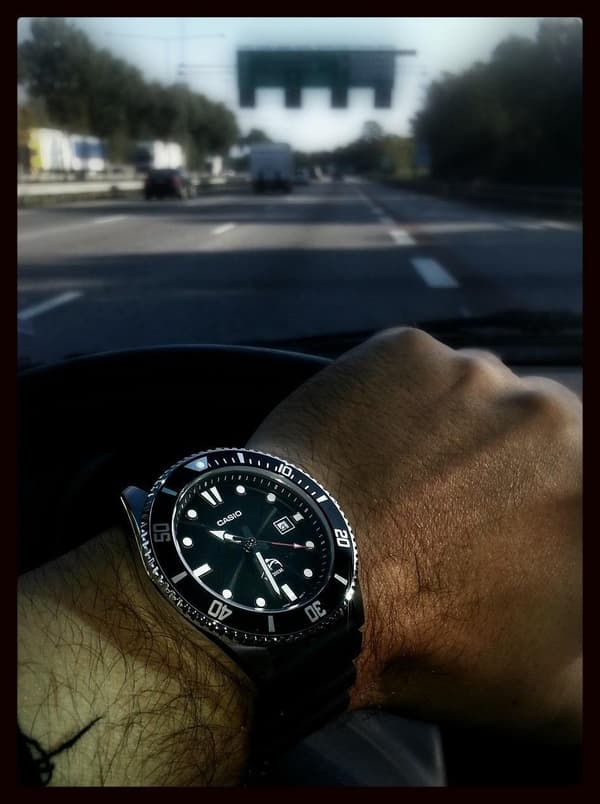 Casio MDV106 Black Dykarklocka 200m