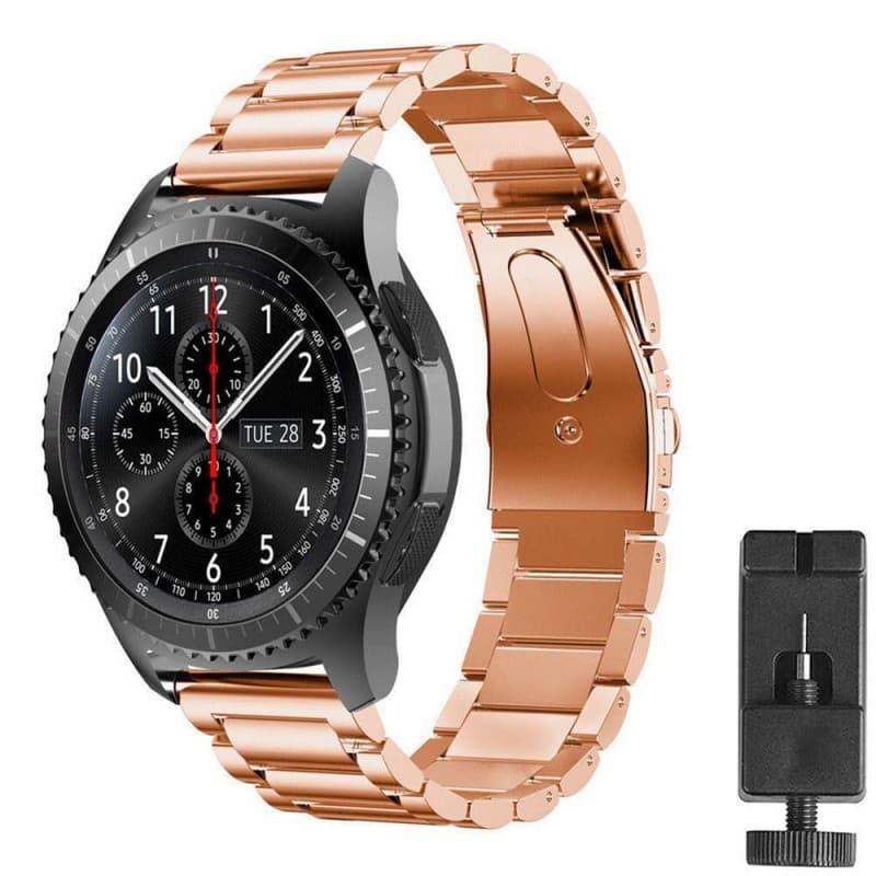 Armband RSF stål Samsung Gear S3 Frontier/Classic (Rosè)